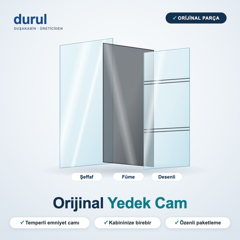 Durul Duşakabin Orijinal Yedek Cam